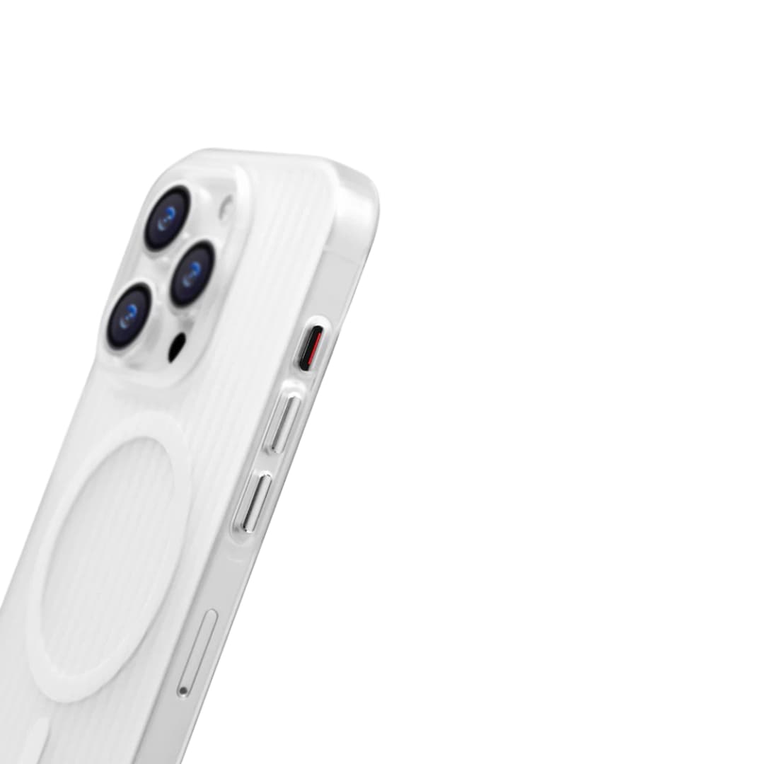 Case Textura Efecto Corrugado Vertical con Magsafe iPhone 13 pro - vista 3