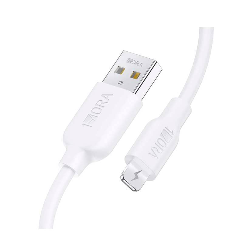 Cable tipo lightning 2.1A 1M - 1Hora 1