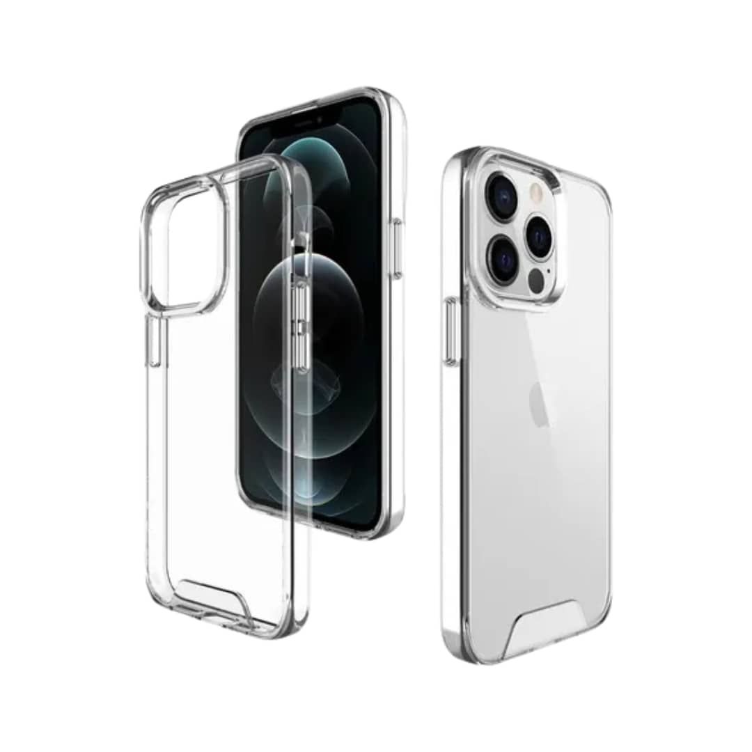 Case transparente con Mica de vidrio iphone 4