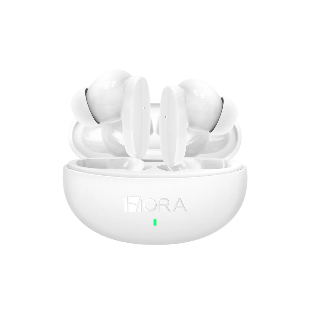 Auriculares inalámbricos AUT205 con luces LED Blanco