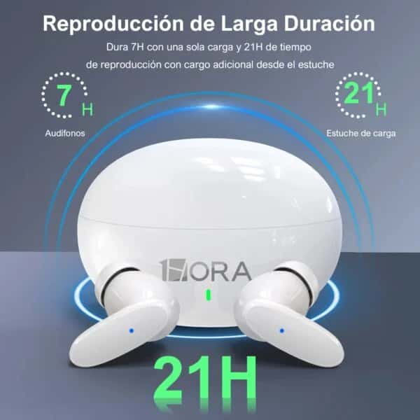 Auriculares inalámbricos AUT205 con luces LED 2