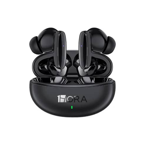 Auriculares inalámbricos AUT205 con luces LED Negro