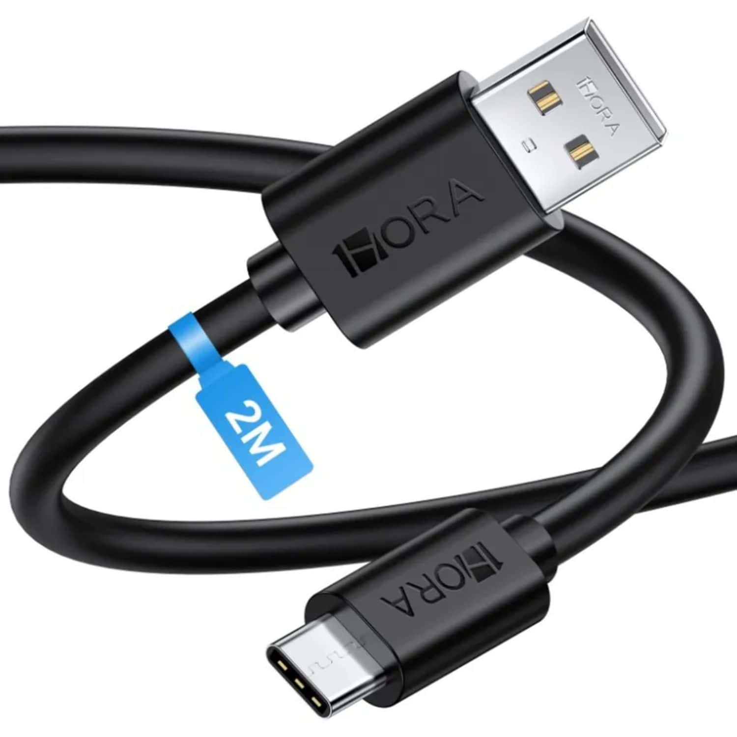 Cable USB a Tipo-C NEGRO 2M CAB246 1