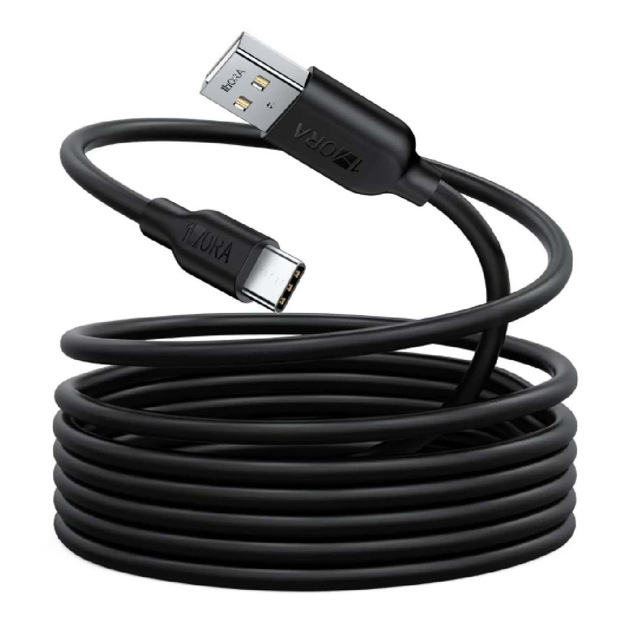 Cable USB a Tipo-C NEGRO 2M CAB246 3