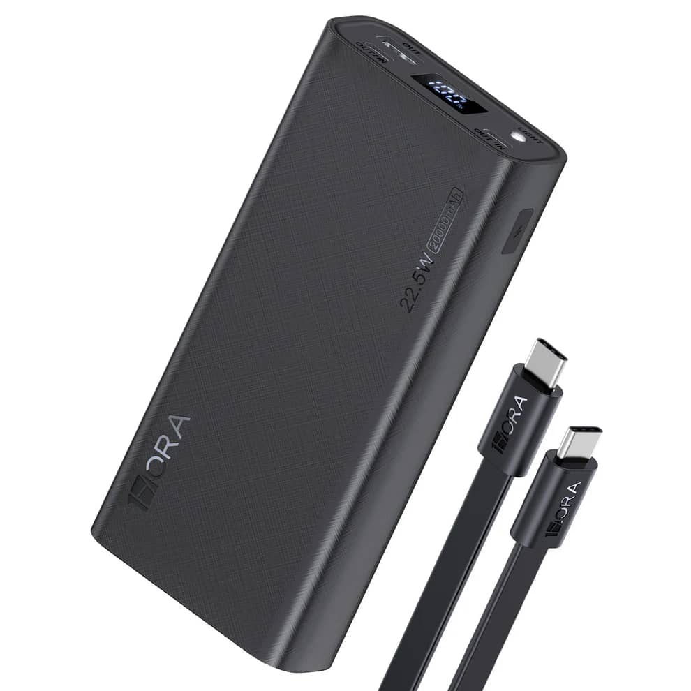 Cargador portatil 20000 mAh  con dos puertos USB