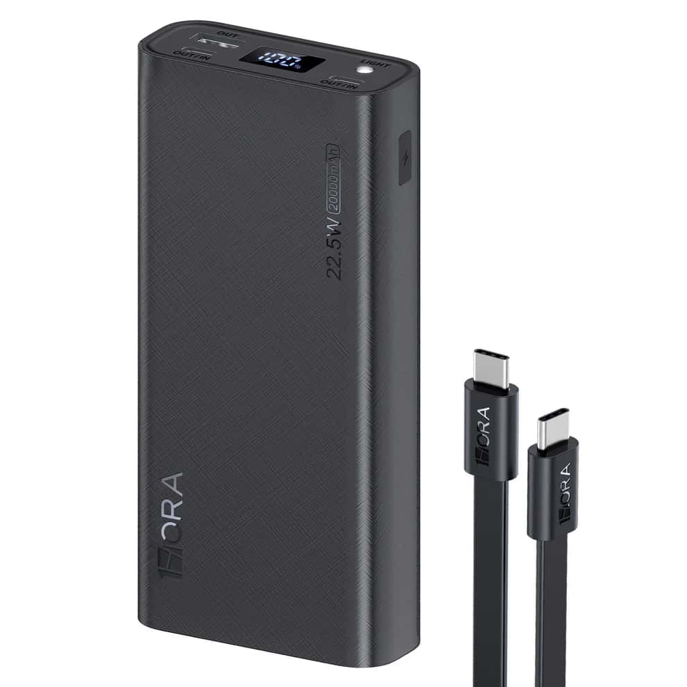 Cargador portatil 20000 mAh con dos puertos USB 2