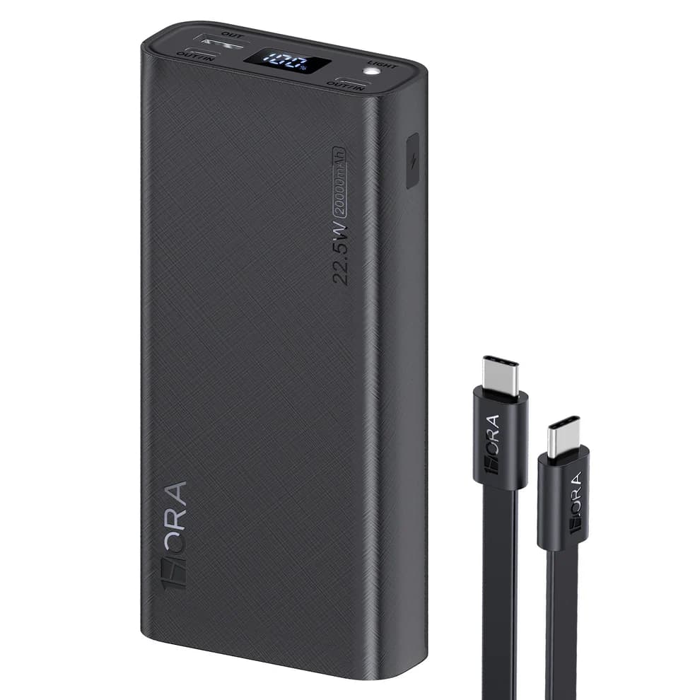 Cargador portatil 20000 mAh con dos puertos USB - vista 2