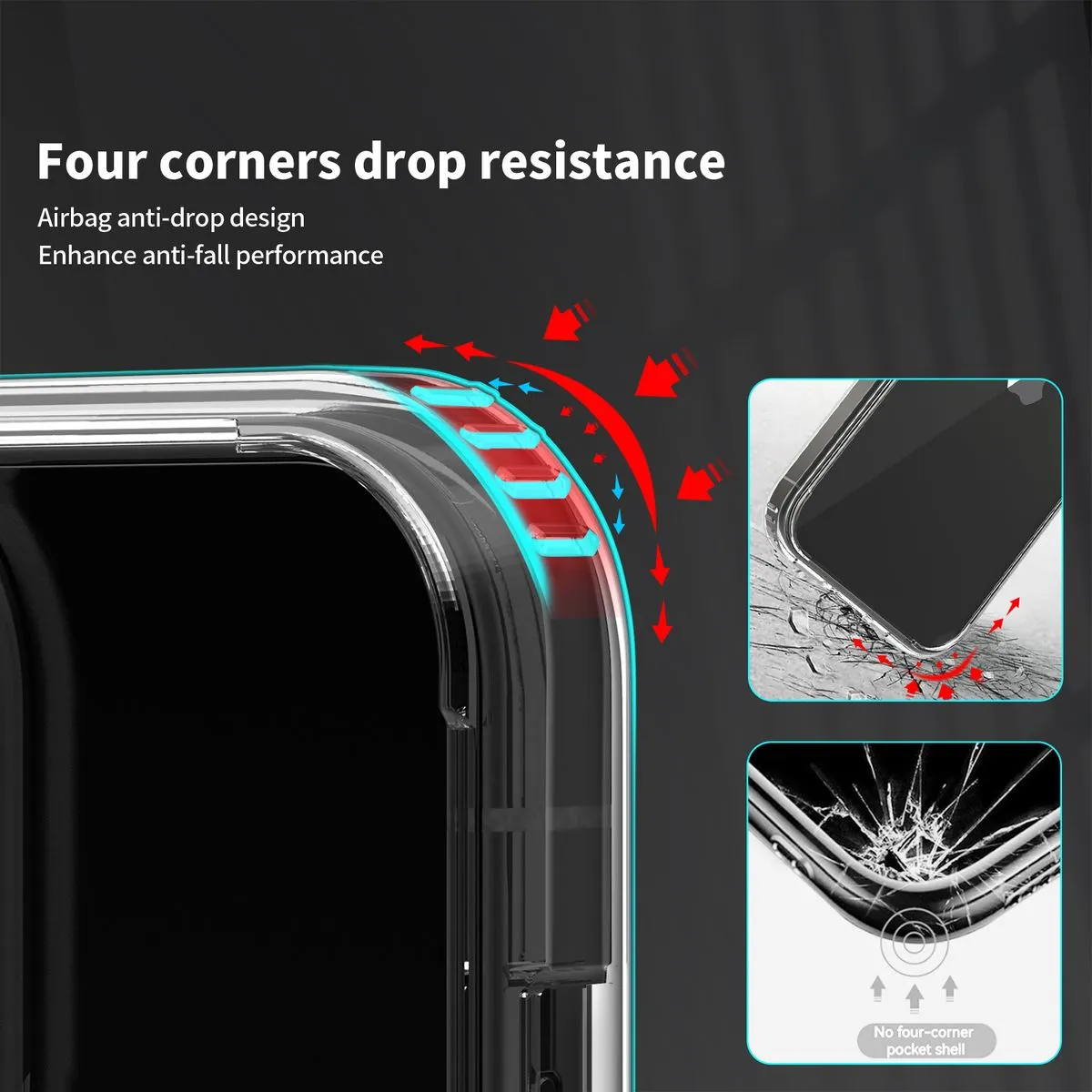 Case Iphone Transparente Premium Magsafe 5