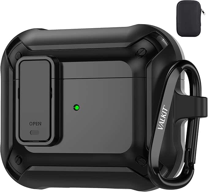 Funda de AirPods con cerradura para AirPods 2 1