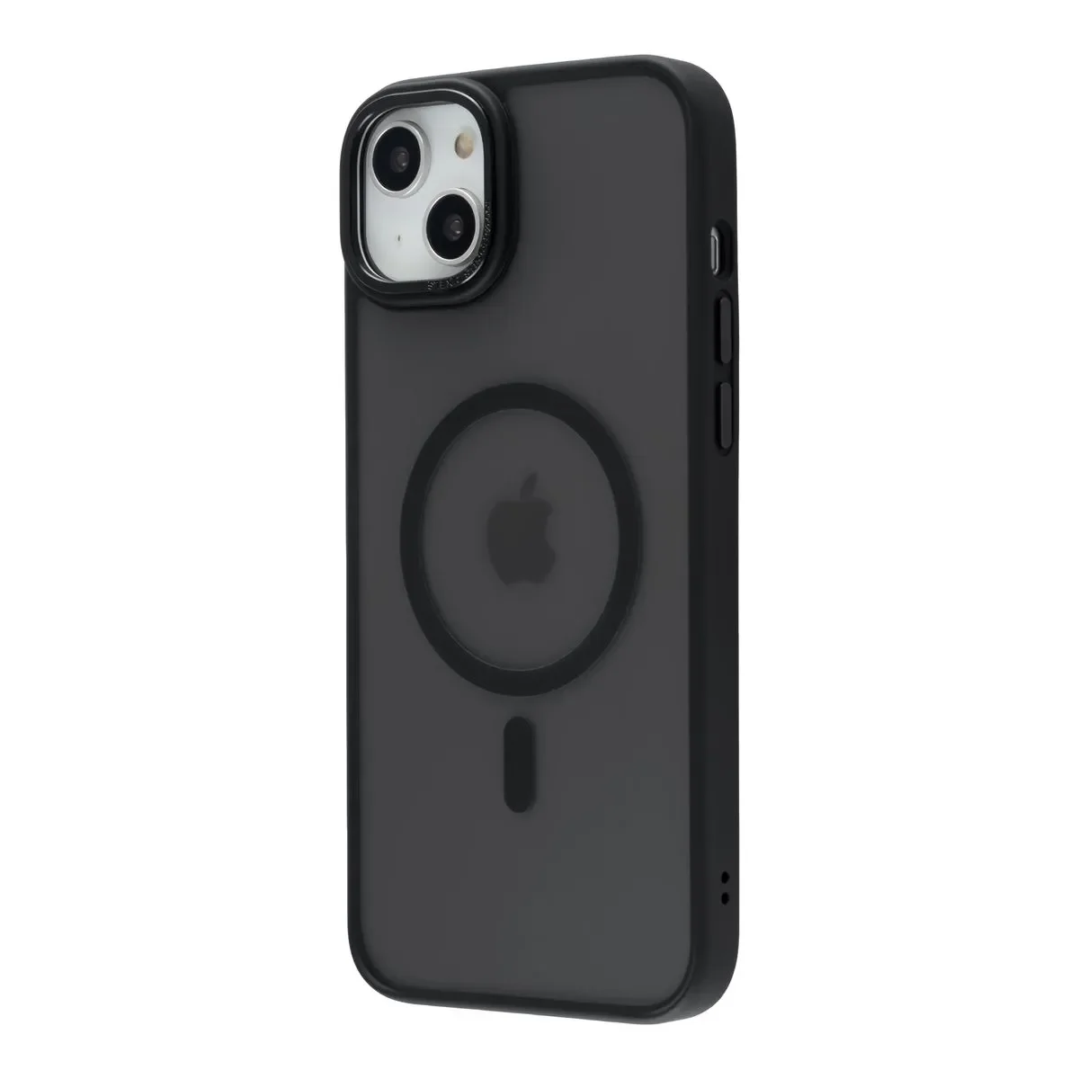 Case Iphone Ahumado con Magsafe carga inalambrica Negro 5