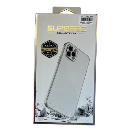 Case Transparente simple con Mica Vidrio iphone 13 pro max