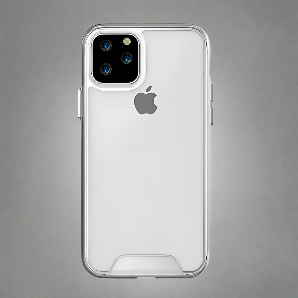 Case Transparente simple con Mica Vidrio iphone 13 pro max